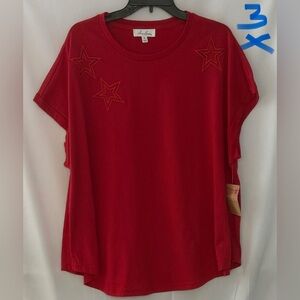 Annalee Red Star Short Sleeve Tee